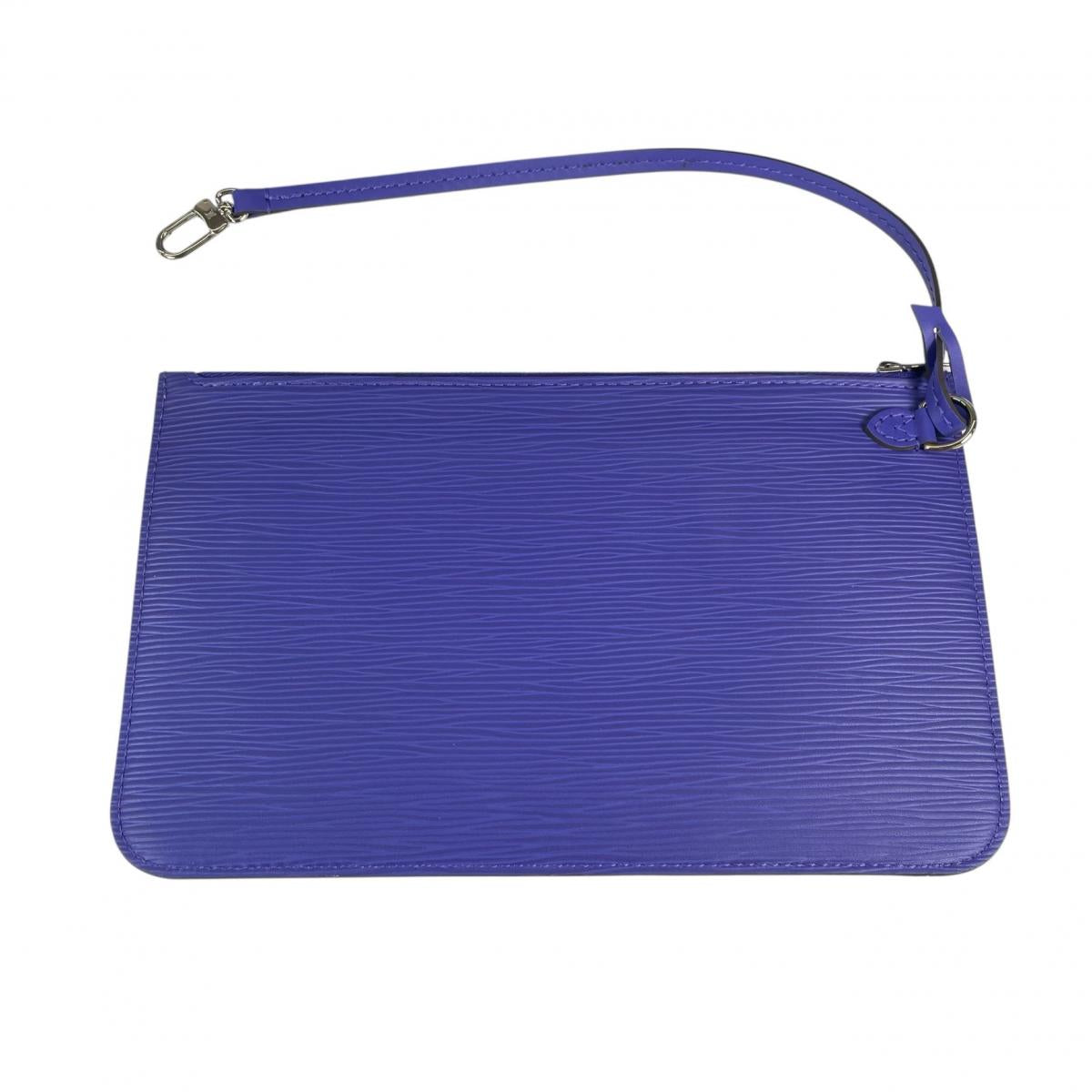 ルイヴィトン LOUIS VUITTON トートバッグ
 ポーチ付き フィグ ネヴァーフルMM エピレザー M40883 パープル LV
 【SS】
 【中古】