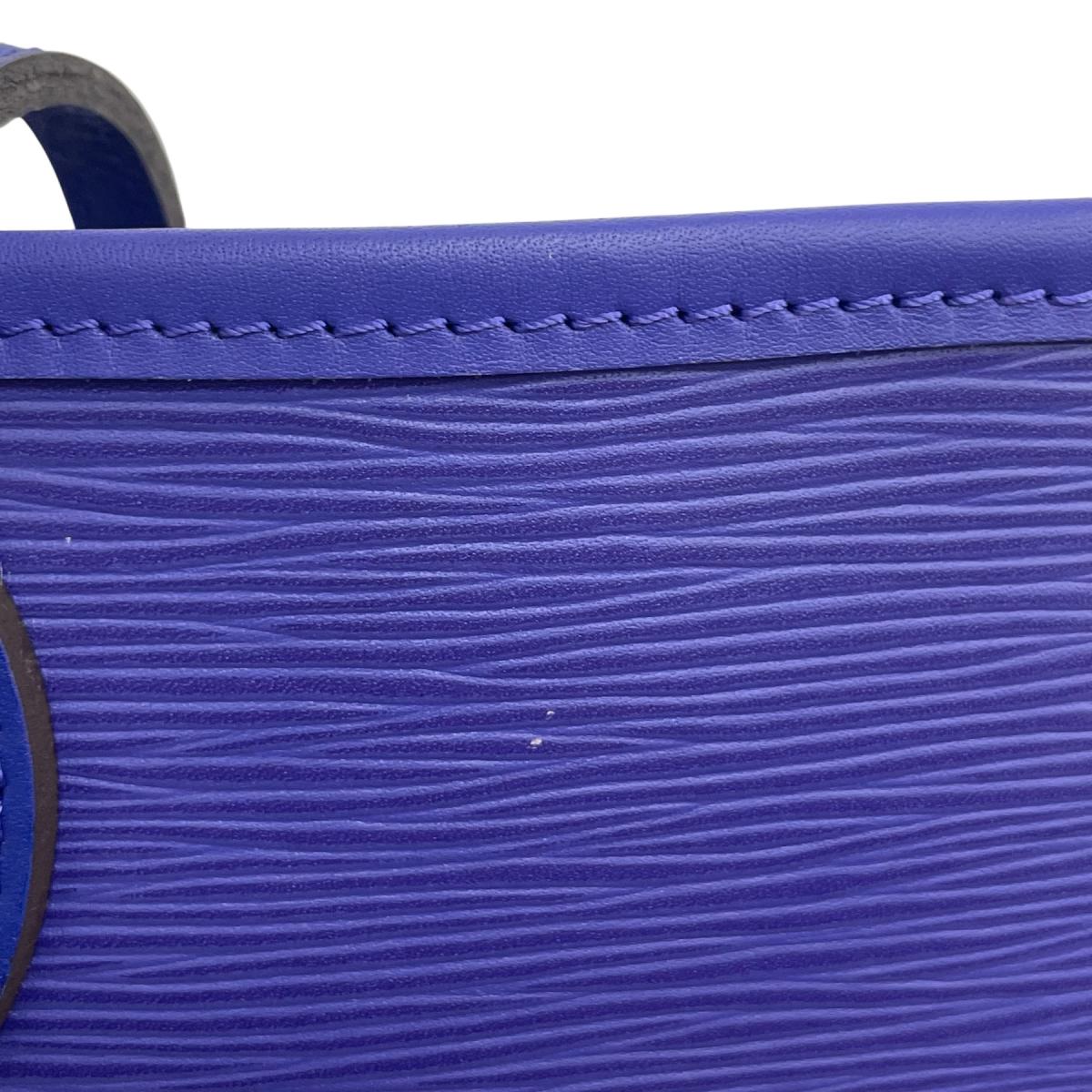 ルイヴィトン LOUIS VUITTON トートバッグ
 ポーチ付き フィグ ネヴァーフルMM エピレザー M40883 パープル LV
 【SS】
 【中古】