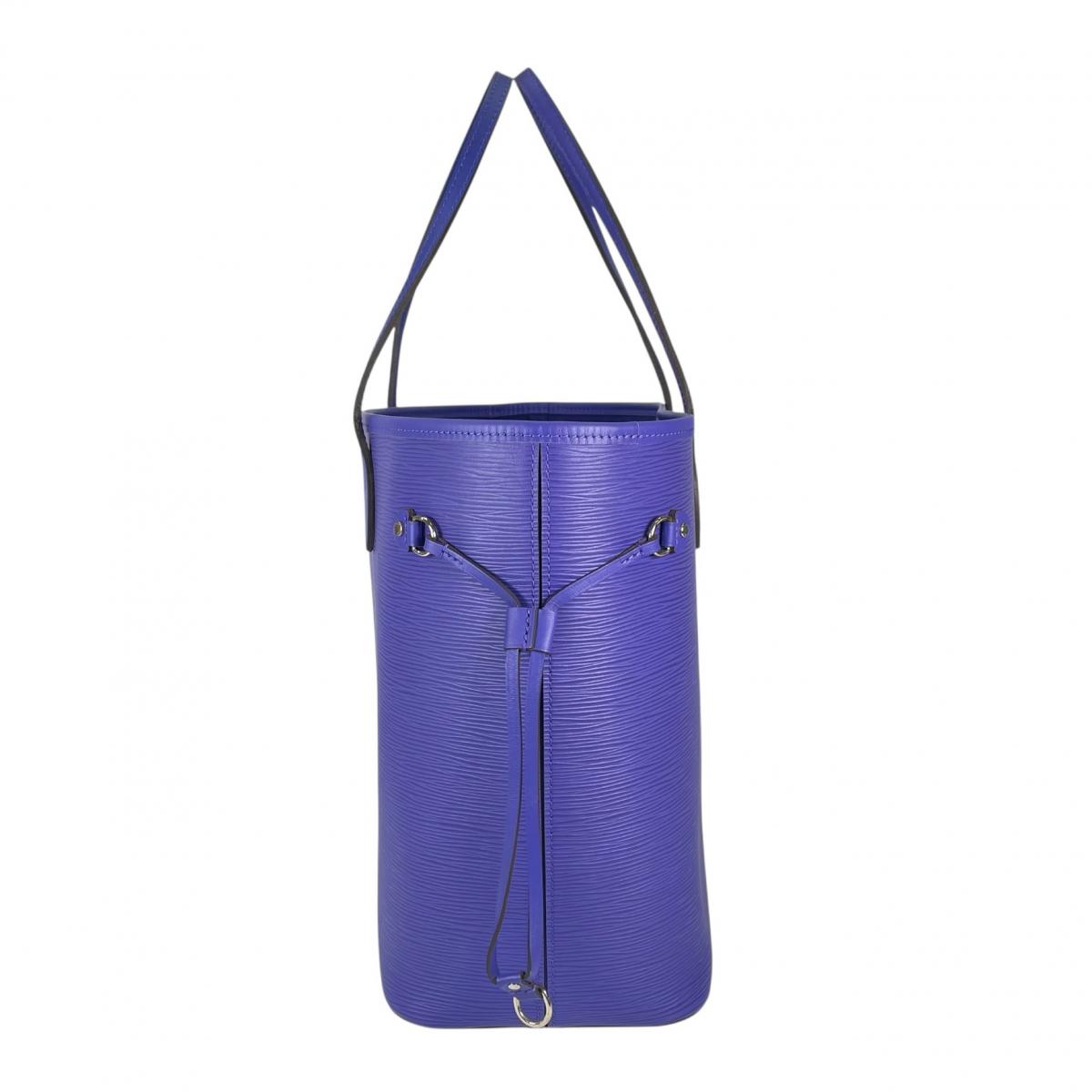 ルイヴィトン LOUIS VUITTON トートバッグ
 ポーチ付き フィグ ネヴァーフルMM エピレザー M40883 パープル LV
 【SS】
 【中古】