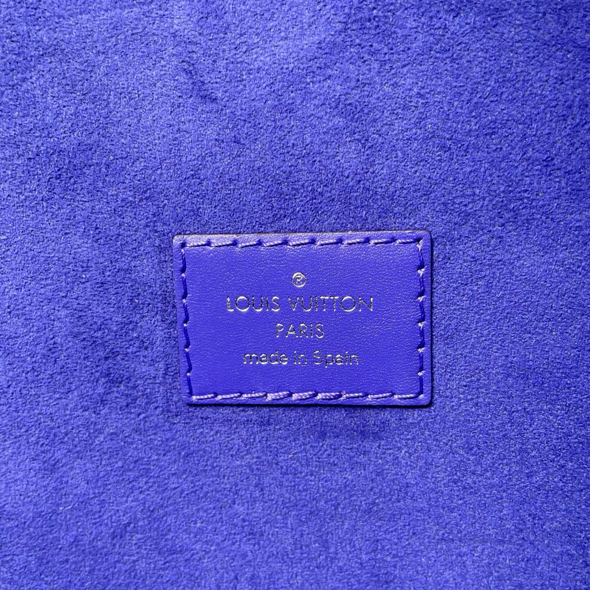 ルイヴィトン LOUIS VUITTON トートバッグ
 ポーチ付き フィグ ネヴァーフルMM エピレザー M40883 パープル LV
 【SS】
 【中古】