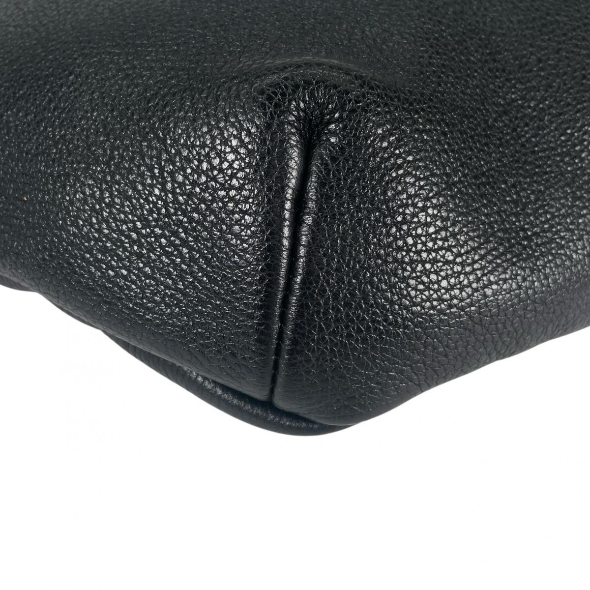 グッチ GUCCI ボディバッグ
 ボディバッグ スモールベルトバッグ シェリーライン レザー 530412 ブラック 【SS】
 【中古】