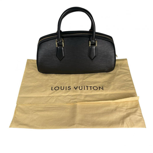 ルイヴィトン LOUIS VUITTON ハンドバッグ
 ジャスミン エピ ノワール エピレザー M52782 ブラック LV
 【SS】
 【中古】