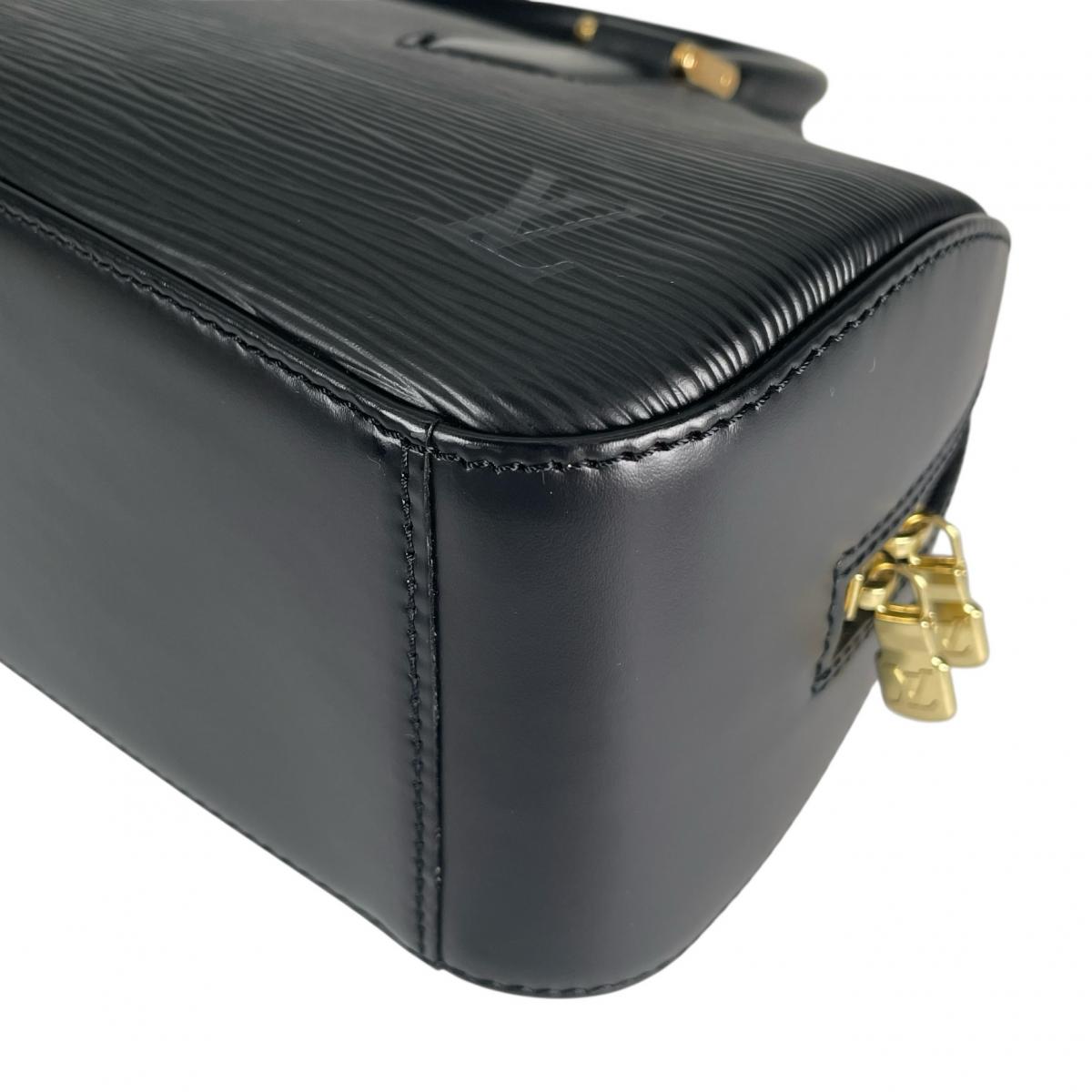 ルイヴィトン LOUIS VUITTON ハンドバッグ
 ジャスミン エピ ノワール エピレザー M52782 ブラック LV
 【SS】
 【中古】