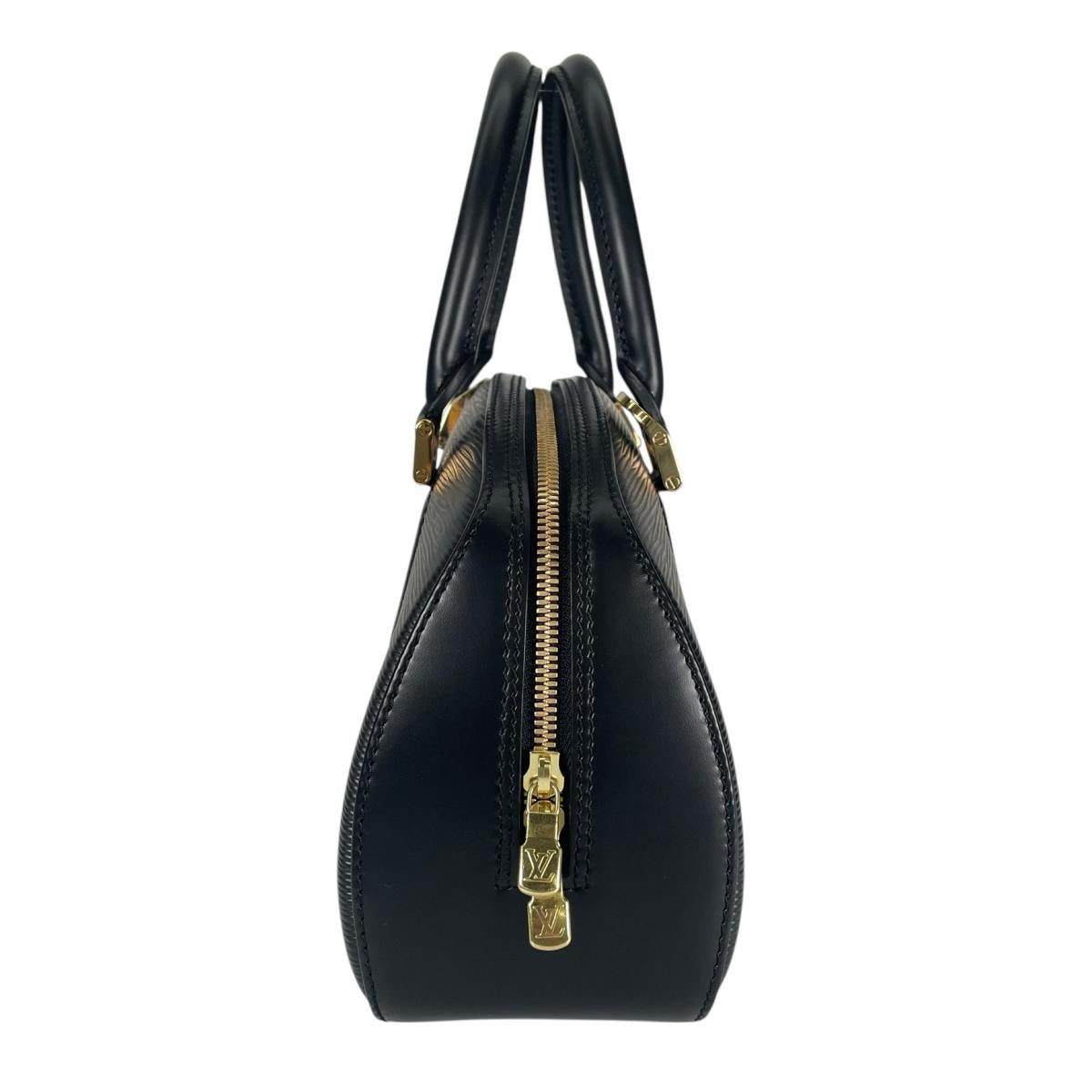 ルイヴィトン LOUIS VUITTON ハンドバッグ
 ジャスミン エピ ノワール エピレザー M52782 ブラック LV
 【SS】
 【中古】