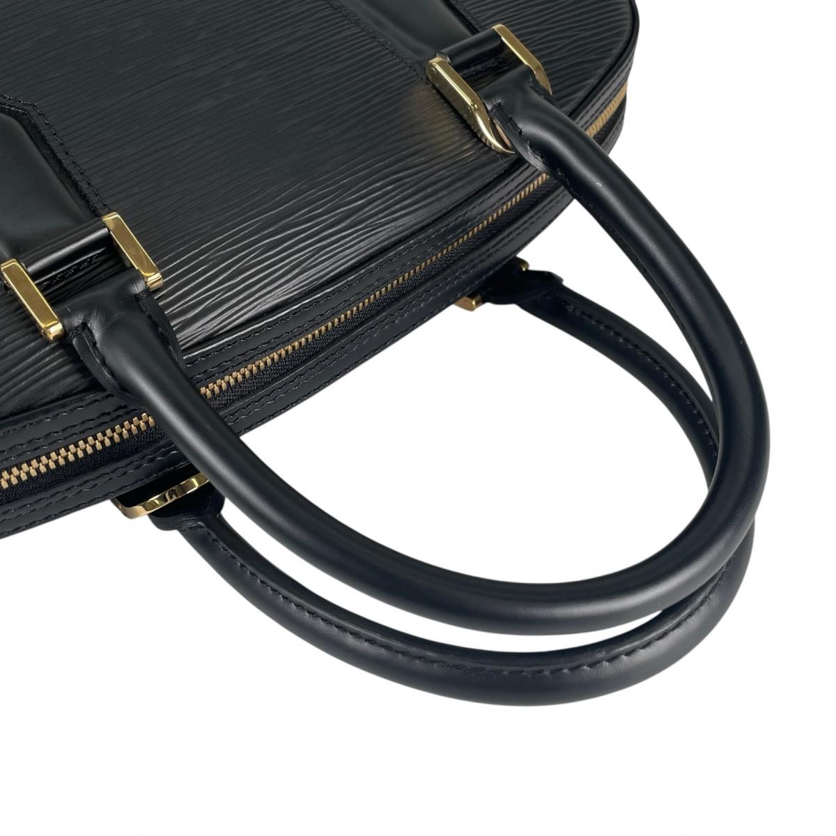 ルイヴィトン LOUIS VUITTON ハンドバッグ
 ジャスミン エピ ノワール エピレザー M52782 ブラック LV
 【SS】
 【中古】