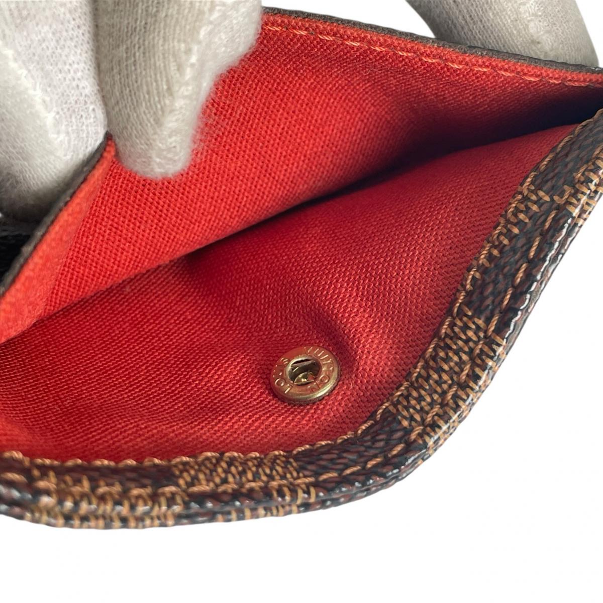 ルイヴィトン LOUIS VUITTON ボディバッグ
 ウエストポーチ 斜め掛け ジェロニモス ダミエキャンバス N51994 ブラウン LV
 【SS】
 【中古】