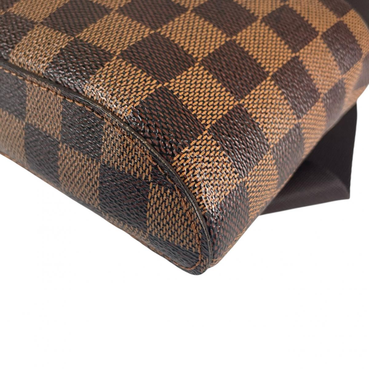 ルイヴィトン LOUIS VUITTON ボディバッグ
 ウエストポーチ 斜め掛け ジェロニモス ダミエキャンバス N51994 ブラウン LV
 【SS】
 【中古】