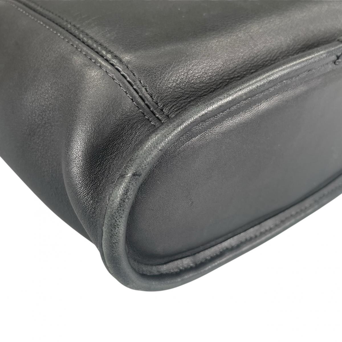 コーチ COACH ハンドバッグ
 ショルダーバッグ グラブタンレザー オールドコーチ レザー G9C-9816 ブラック 【SS】
 【中古】