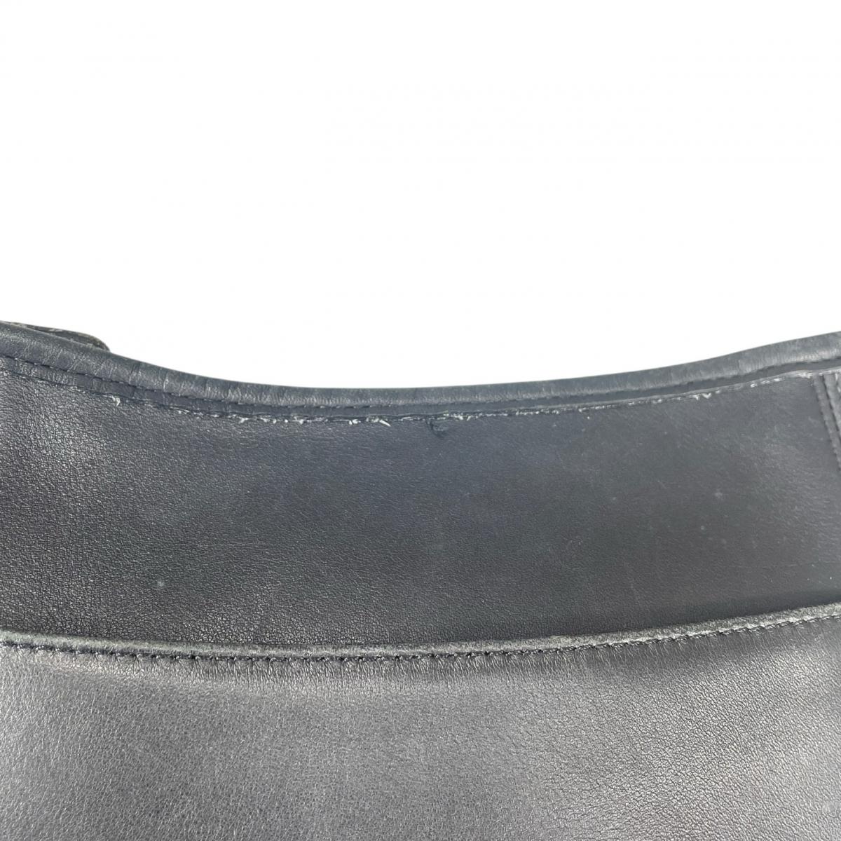 コーチ COACH ハンドバッグ
 ショルダーバッグ グラブタンレザー オールドコーチ レザー G9C-9816 ブラック 【SS】
 【中古】