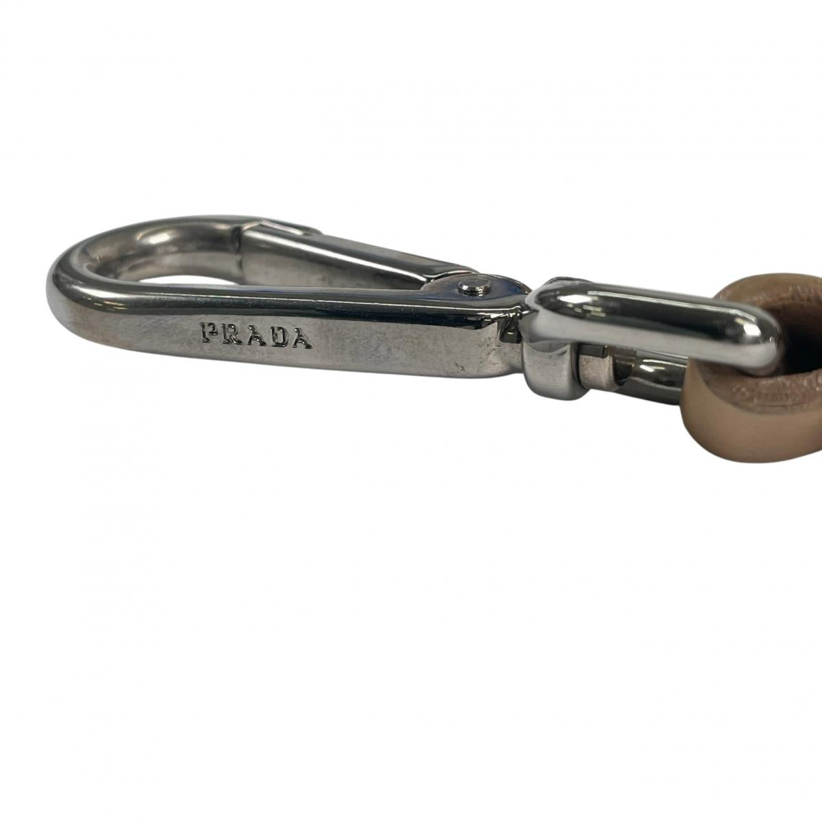 プラダ PRADA ハンドバッグ
 ハンドバッグ 2WAY ショルダーバッグ ナッパゴーフル レザー BN1702 ベージュ 【SS】
 【中古】