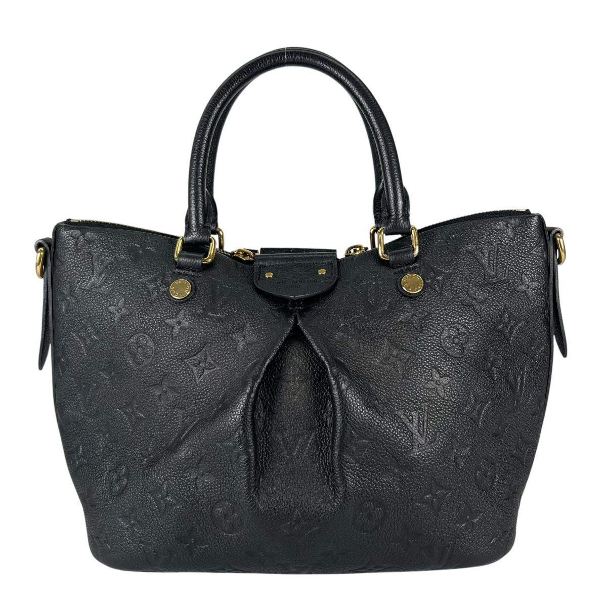 ルイヴィトン LOUIS VUITTON ハンドバッグ
 2wayバッグ ショルダーバッグ マリザーヌPM モノグラムアンプラント M50639 ブラック LV
 【SS】
 【中古】
