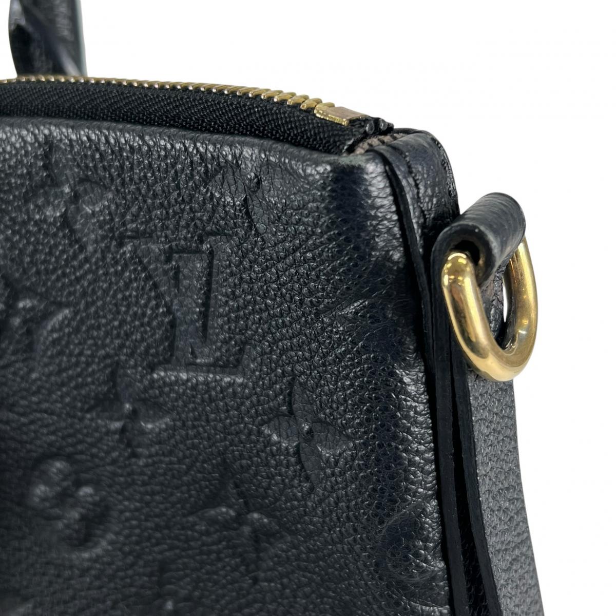 ルイヴィトン LOUIS VUITTON ハンドバッグ
 2wayバッグ ショルダーバッグ マリザーヌPM モノグラムアンプラント M50639 ブラック LV
 【SS】
 【中古】