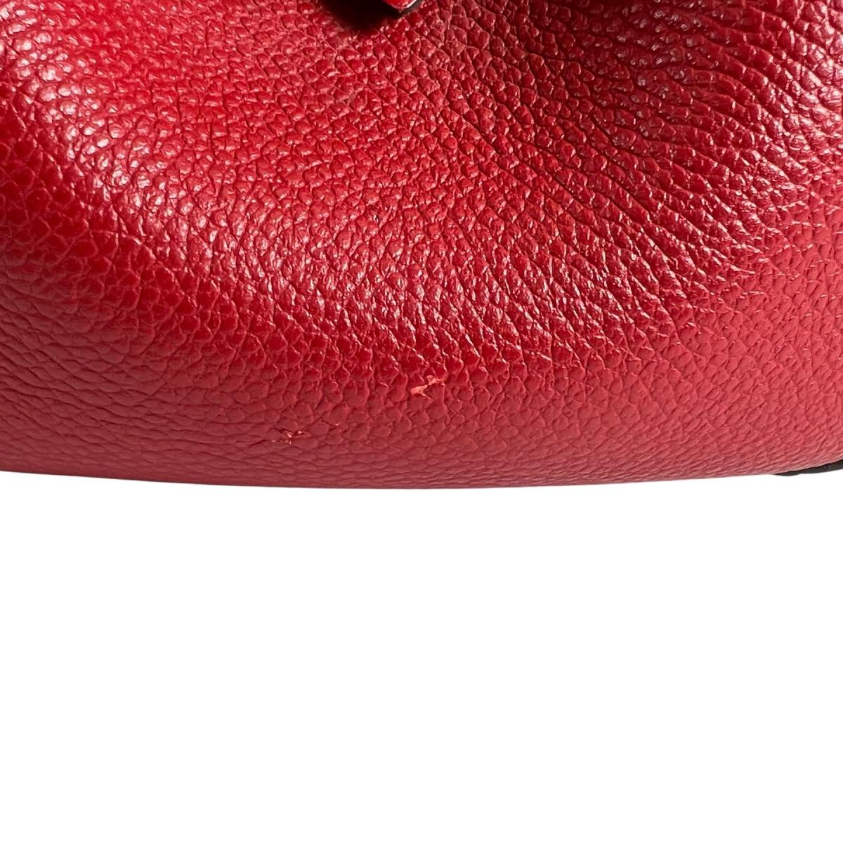 ルイヴィトン LOUIS VUITTON ハンドバッグ
 ワンショルダー スリーズ モンテーニュMM モノグラムアンプラント M41194 レッド LV
 【SS】
 【中古】