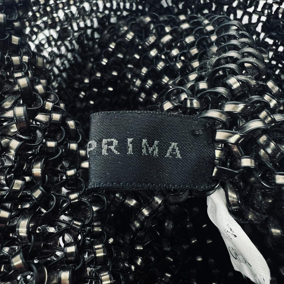 アンテプリマ ANTEPRIMA ハンドバッグ
 ワイヤーバッグ グリッター フラワーモチーフ ワイヤー ブラック 【SS】
 【中古】