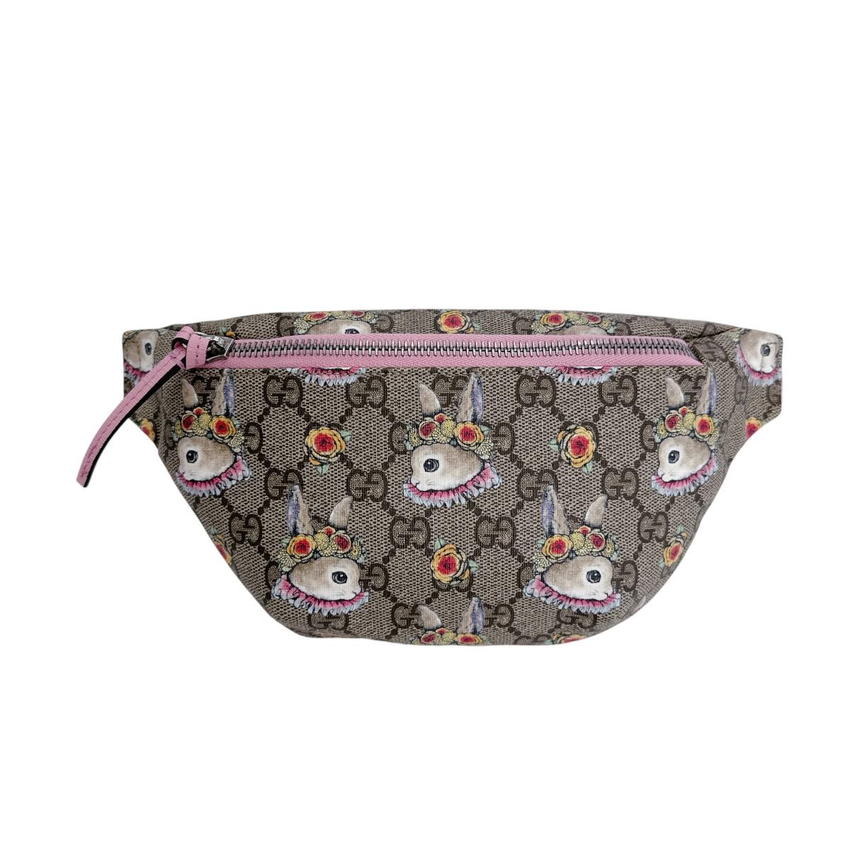 グッチ GUCCI ウエストバッグ
 GGスプリーム チルドレンズ ヒグチユウコ GGスプリームキャンバス 502095 ベージュ 【SS】
 【中古】