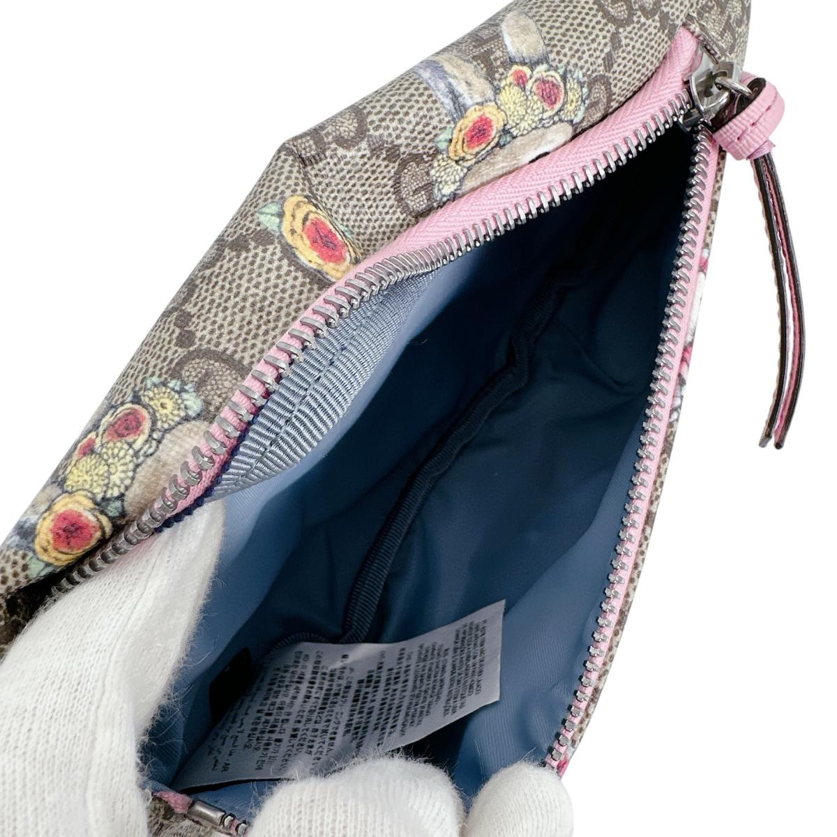 グッチ GUCCI ウエストバッグ
 GGスプリーム チルドレンズ ヒグチユウコ GGスプリームキャンバス 502095 ベージュ 【SS】
 【中古】