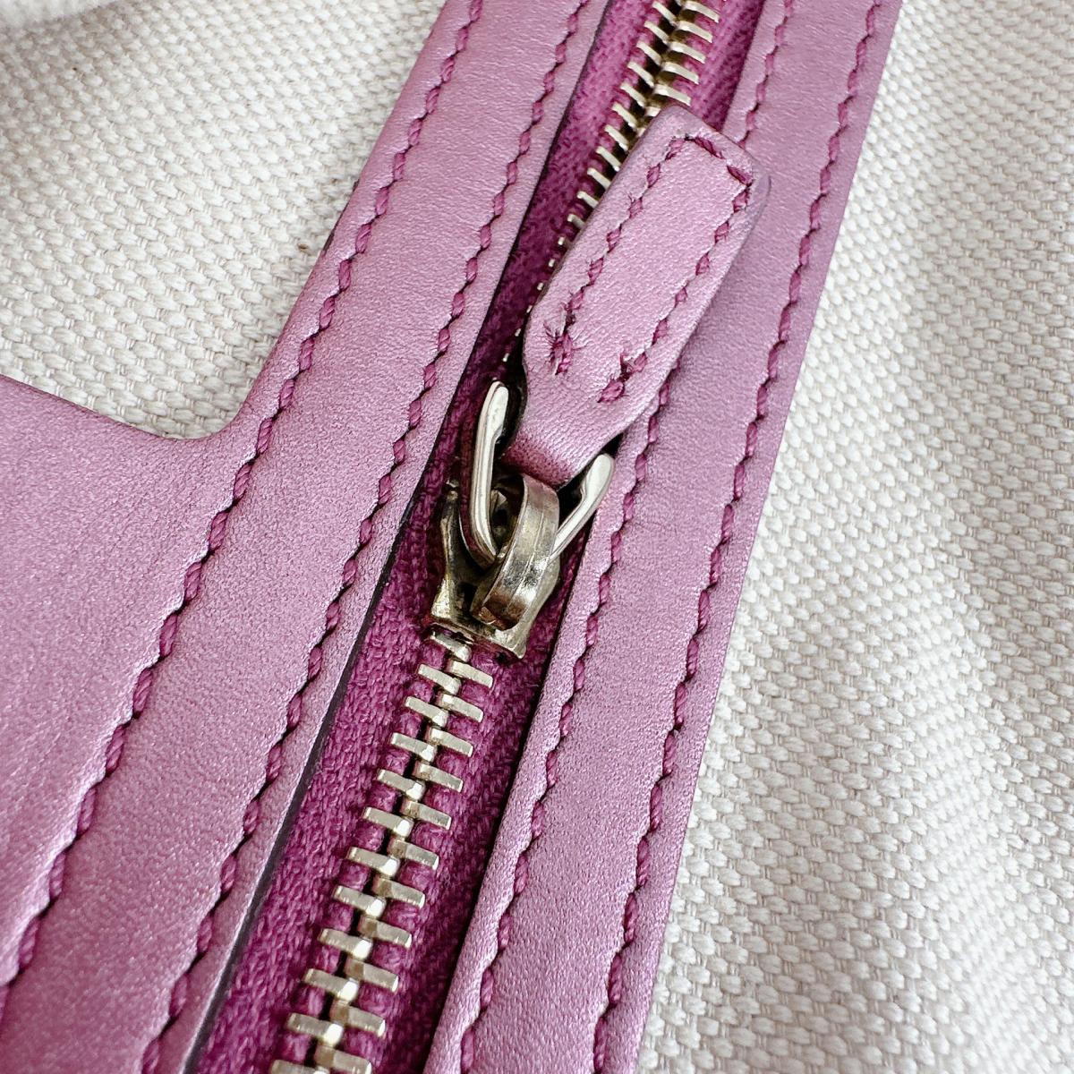 グッチ GUCCI トートバッグ
 オープントート スプリーム GG GGキャンバス 269956 ブラウン×ピンク 【SS】
 【中古】