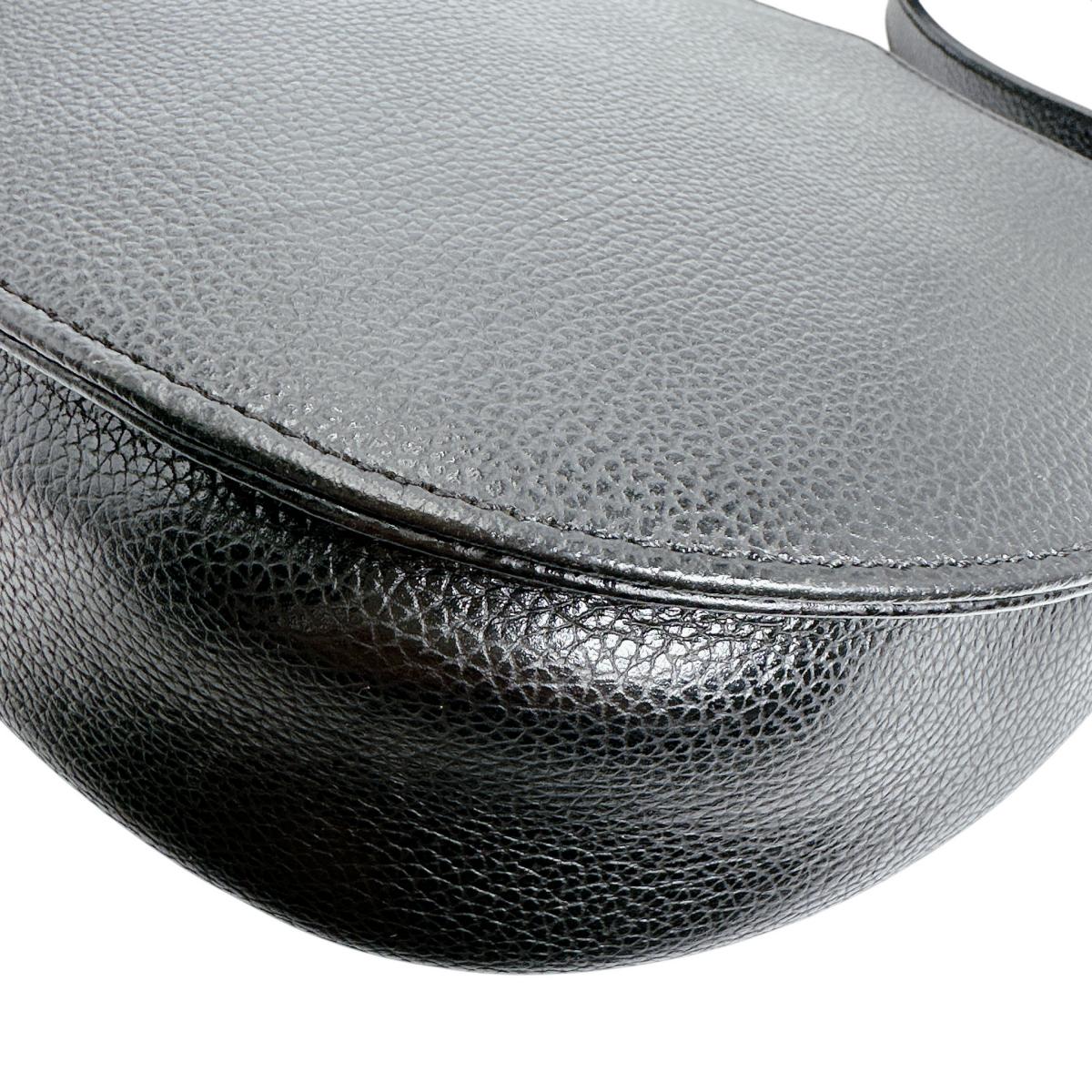 コーチ COACH ハンドバッグ
 ショルダーバッグ レザ－ オールドコーチ レザー 3176 ブラック 【SS】
 【中古】