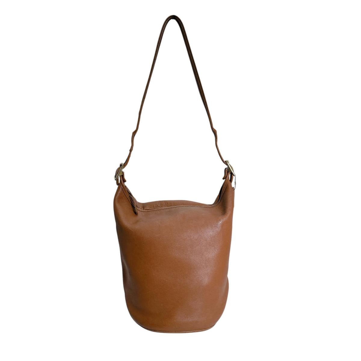 コーチ COACH ハンドバッグ
 ショルダーバッグ レザ－ オールドコーチ レザー L7U ブラウン 【SS】
 【中古】