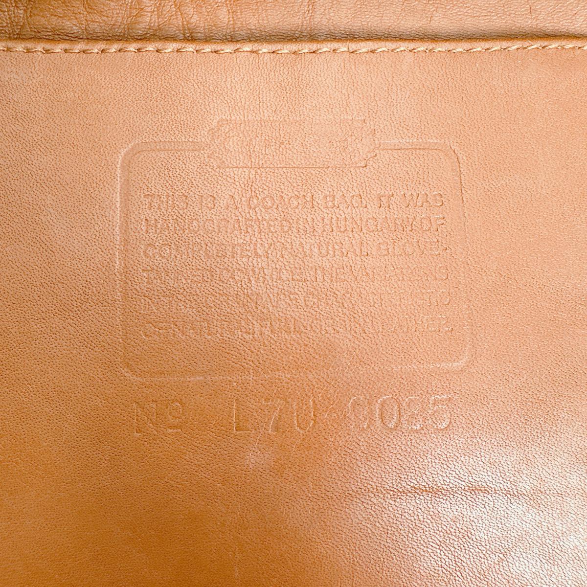 コーチ COACH ハンドバッグ
 ショルダーバッグ レザ－ オールドコーチ レザー L7U ブラウン 【SS】
 【中古】