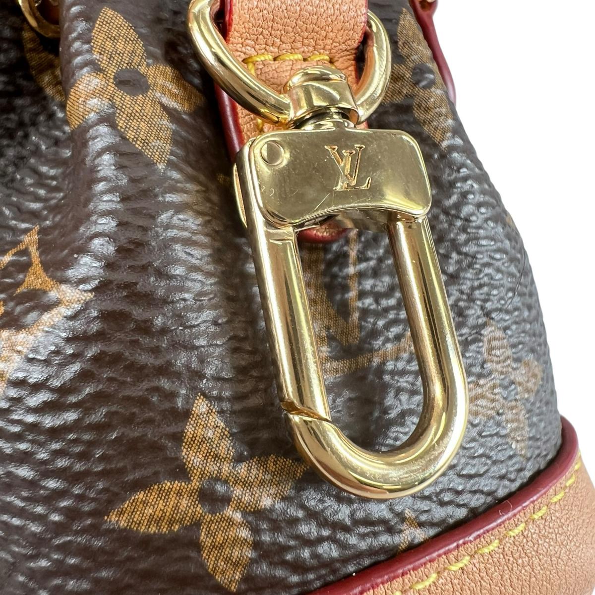 ルイヴィトン LOUIS VUITTON その他バッグ
 ビジューサック モノグラム マイクロノエ モノグラムキャンバス M00818 ブラウン LV
 【SS】
 【中古】
