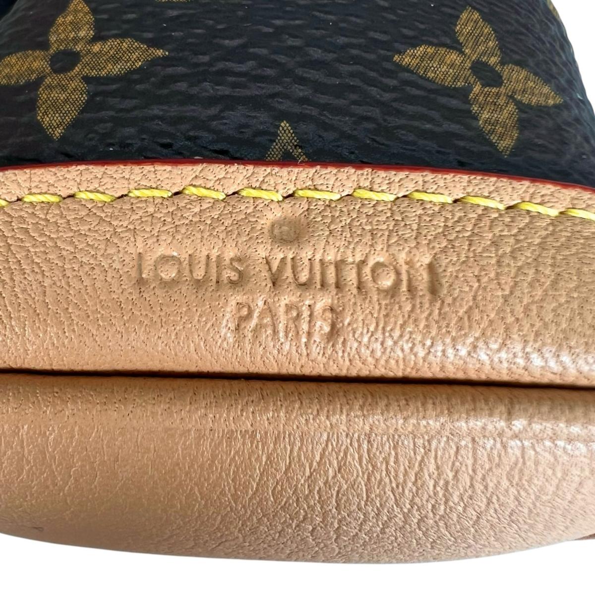 ルイヴィトン LOUIS VUITTON その他バッグ
 ビジューサック モノグラム マイクロノエ モノグラムキャンバス M00818 ブラウン LV
 【SS】
 【中古】