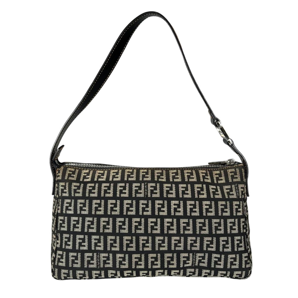 フェンディ FENDI ショルダーバッグ
 ショルダーバッグ ズッキーノ 肩掛け 軽量 ナイロン 8BR042 グレー 【SS】
 【中古】