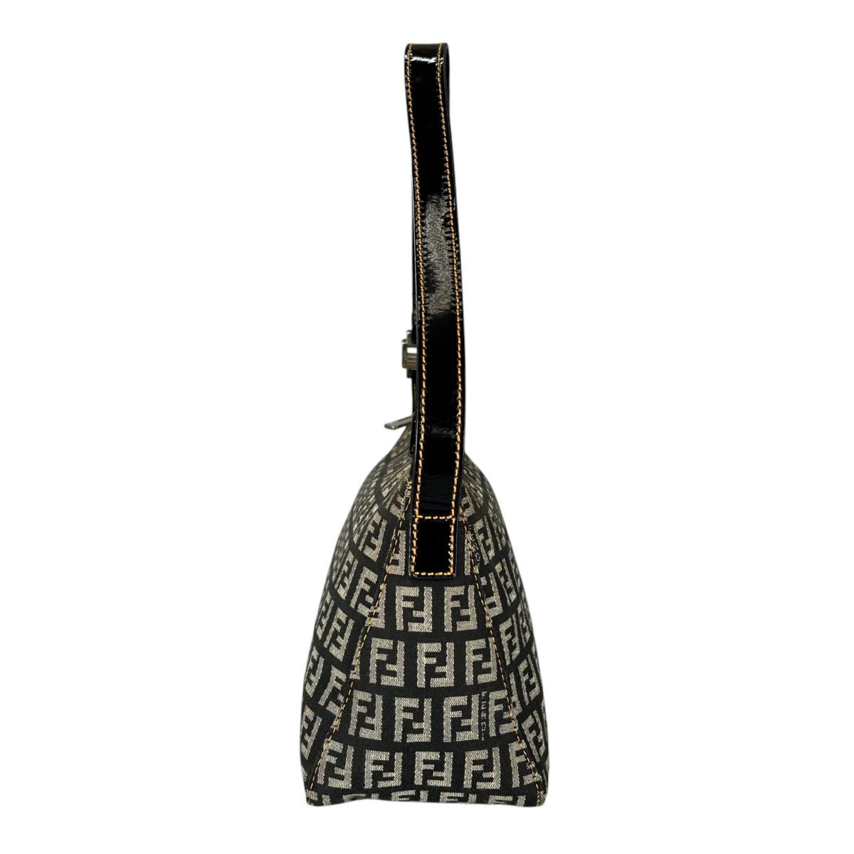 フェンディ FENDI ショルダーバッグ
 ショルダーバッグ ズッキーノ 肩掛け 軽量 ナイロン 8BR042 グレー 【SS】
 【中古】