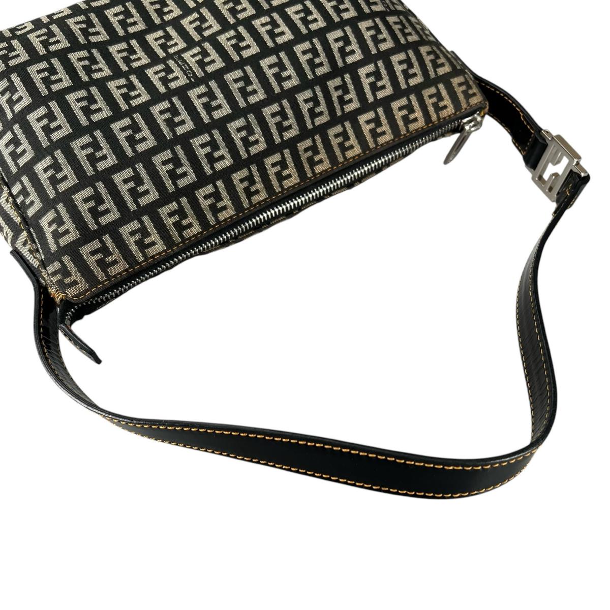 フェンディ FENDI ショルダーバッグ
 ショルダーバッグ ズッキーノ 肩掛け 軽量 ナイロン 8BR042 グレー 【SS】
 【中古】