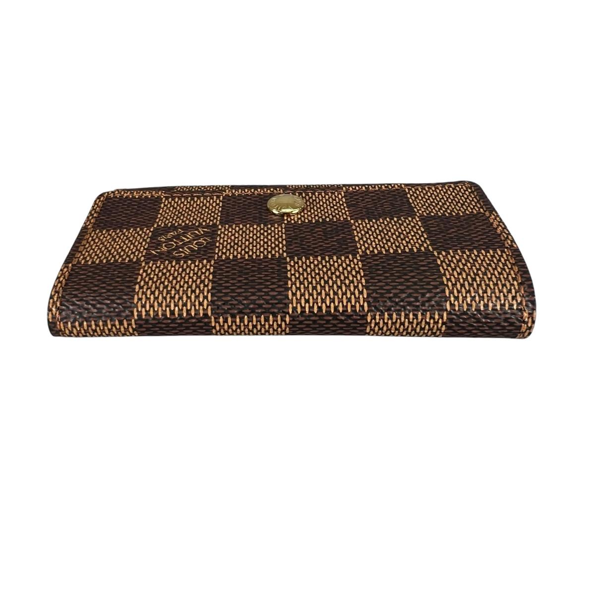 ルイヴィトン LOUIS VUITTON キーケース
 キーケース6本用 ダミエ ミュルティクレ6 ダミエキャンバス N62630 ブラウン LV
 【SS】
 【中古】