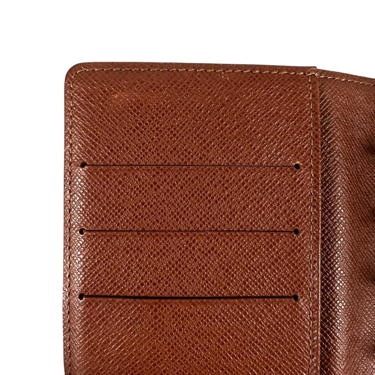 ルイヴィトン LOUIS VUITTON 手帳カバー
 システム手帳カバー モノグラム アジェンダ PM モノグラムキャンバス R20005 ブラウン LV
 【SS】
 【中古】