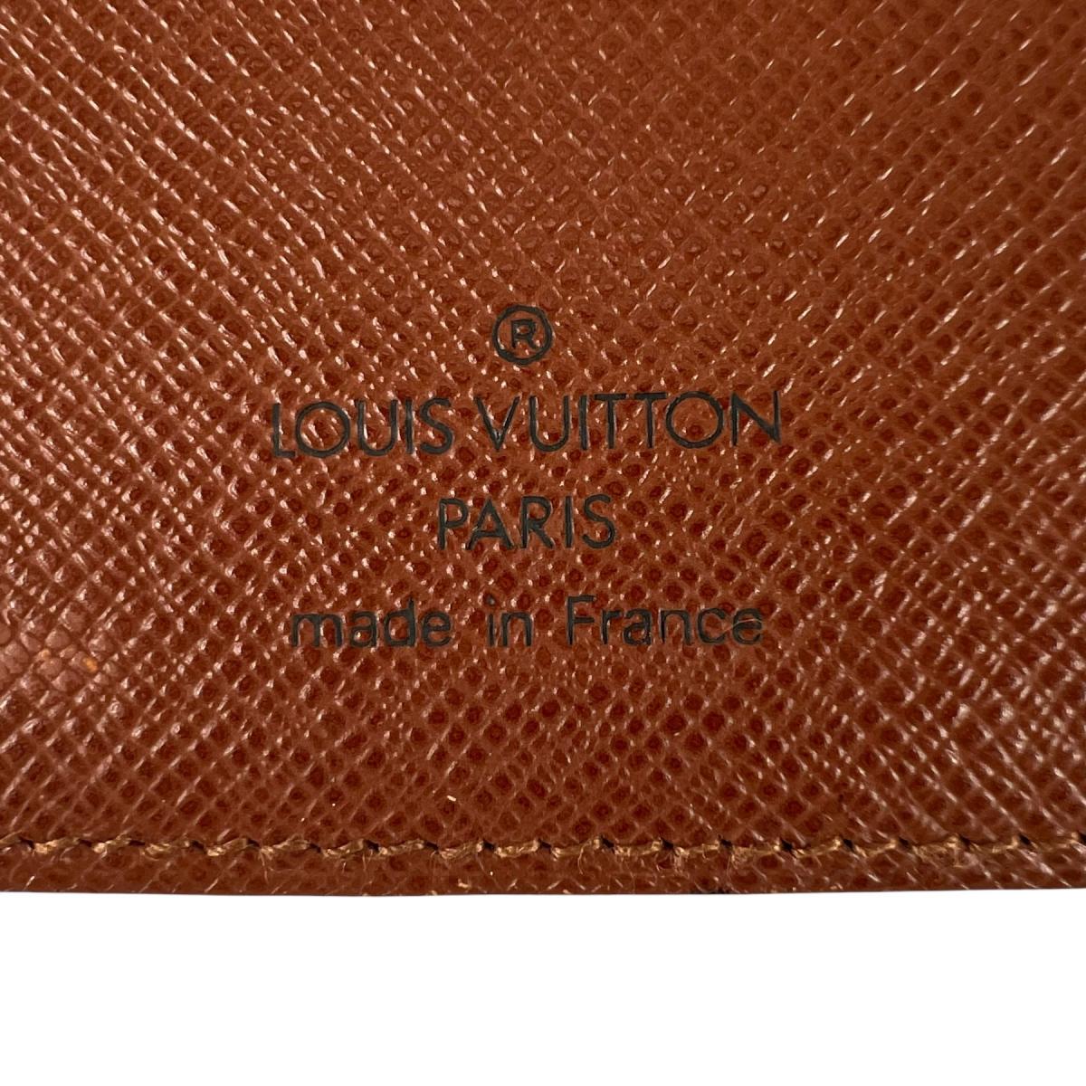 ルイヴィトン LOUIS VUITTON 手帳カバー
 システム手帳カバー モノグラム アジェンダ PM モノグラムキャンバス R20005 ブラウン LV
 【SS】
 【中古】