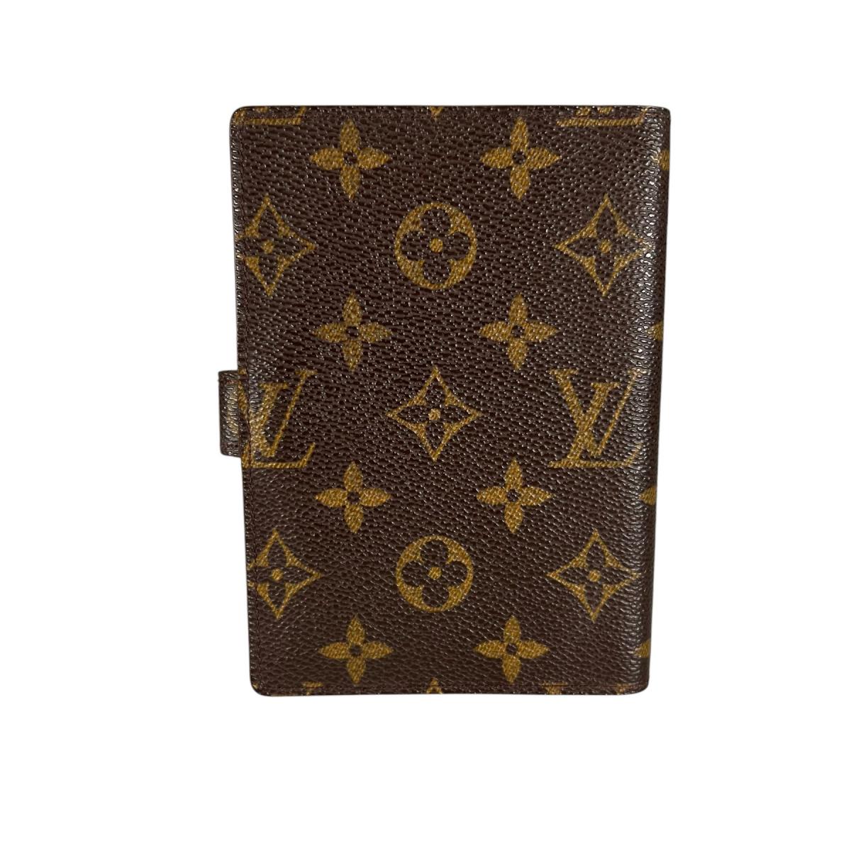 ルイヴィトン LOUIS VUITTON 手帳カバー
 システム手帳カバー モノグラム アジェンダ PM モノグラムキャンバス R20005 ブラウン LV
 【SS】
 【中古】