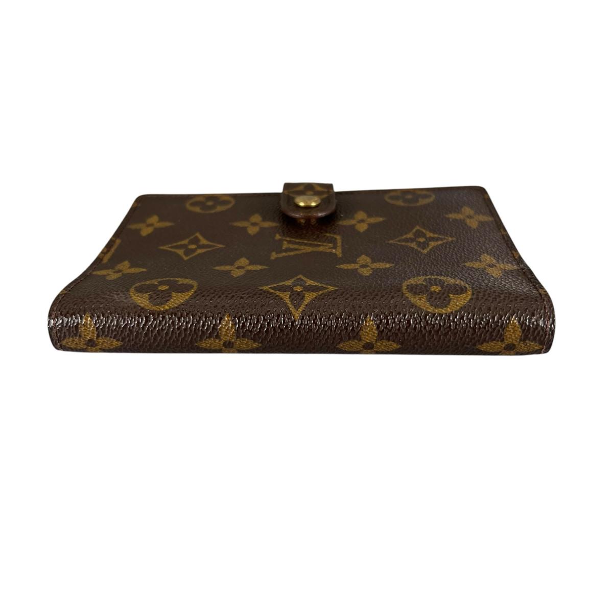 ルイヴィトン LOUIS VUITTON 手帳カバー
 システム手帳カバー モノグラム アジェンダ PM モノグラムキャンバス R20005 ブラウン LV
 【SS】
 【中古】