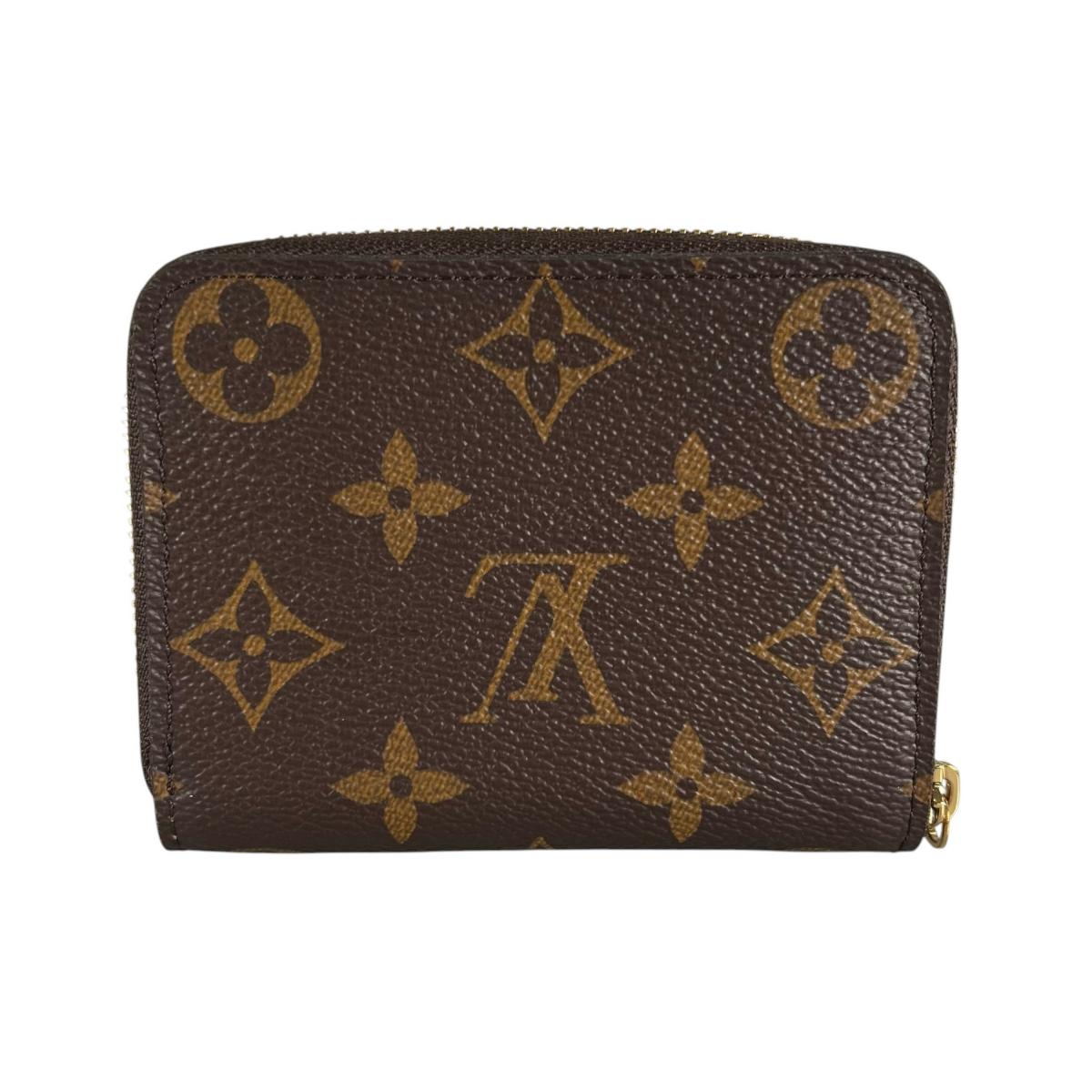 ルイヴィトン LOUIS VUITTON コインケース
 コインケース モノグラム ジッピーコインパース モノグラムキャンバス M60067 ブラウン LV
 【SS】
 【中古】