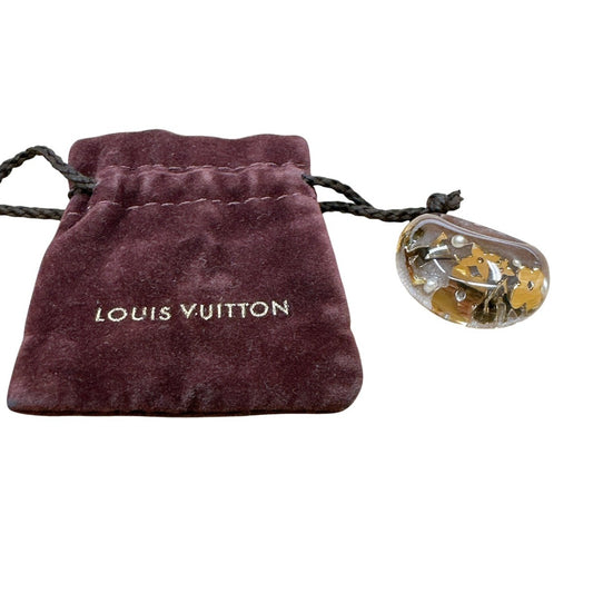 ルイヴィトン LOUIS VUITTON リング・指輪
 リング Mサイズ バーグアンクルージョン M65311 ブラウン×ゴールド LV
 【SS】
 【中古】