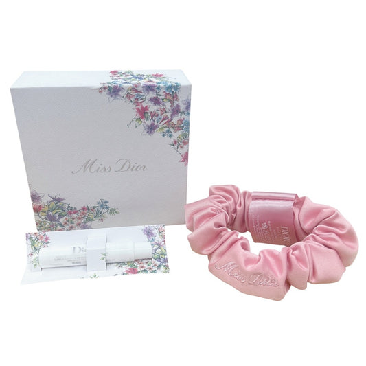 クリスチャンディオール Christian Dior その他小物
 シュシュ ヘアゴム サテン ピンク 【SS】
 【中古】