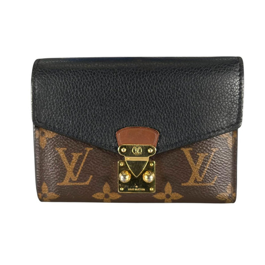 ルイヴィトン LOUIS VUITTON 二つ折り財布
 二つ折り財布 モノグラム ポルトフォイユ・パラス コンパクト モノグラムキャンバス M67479 ブラウン LV
 【SS】
 【中古】