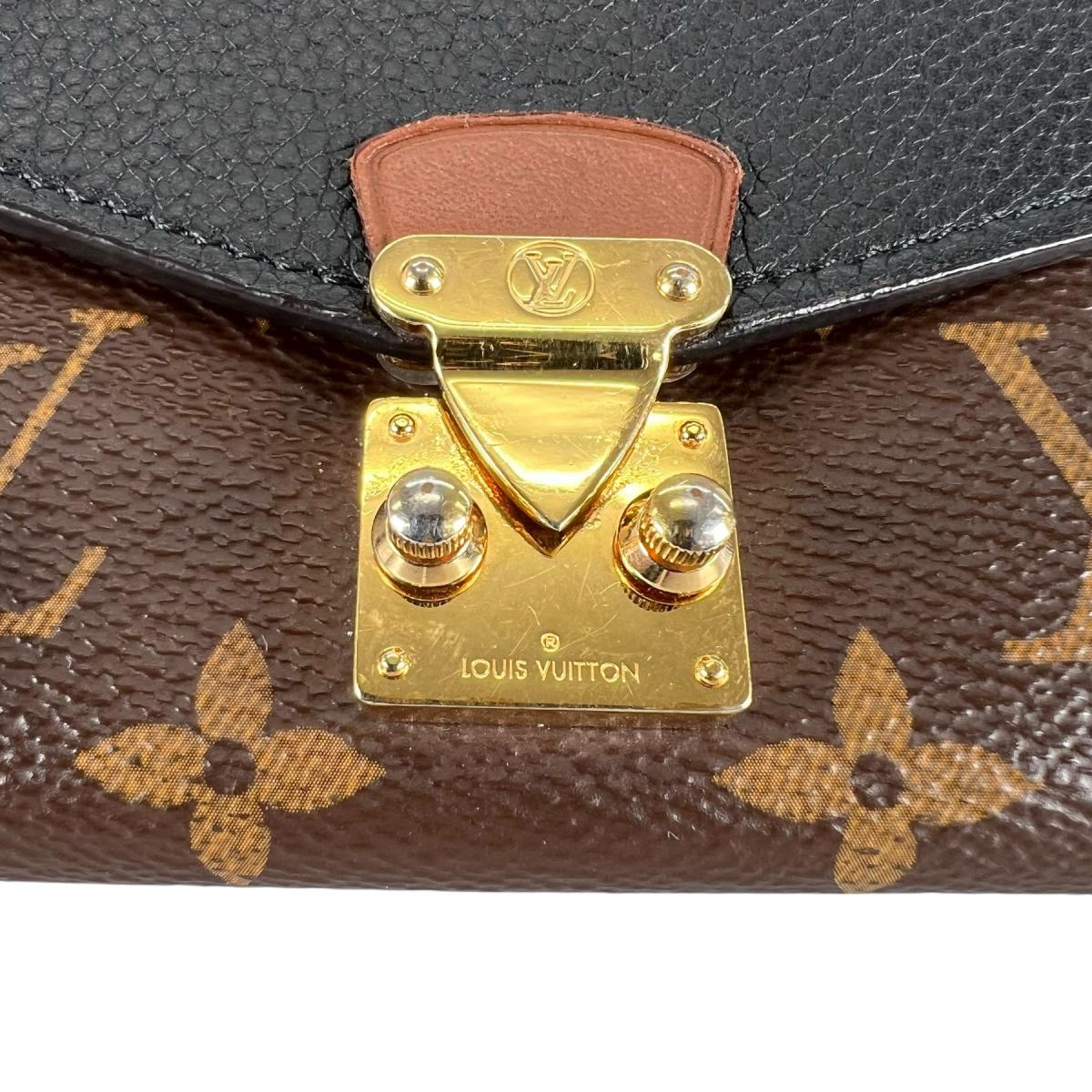 ルイヴィトン LOUIS VUITTON 二つ折り財布
 二つ折り財布 モノグラム ポルトフォイユ・パラス コンパクト モノグラムキャンバス M67479 ブラウン LV
 【SS】
 【中古】