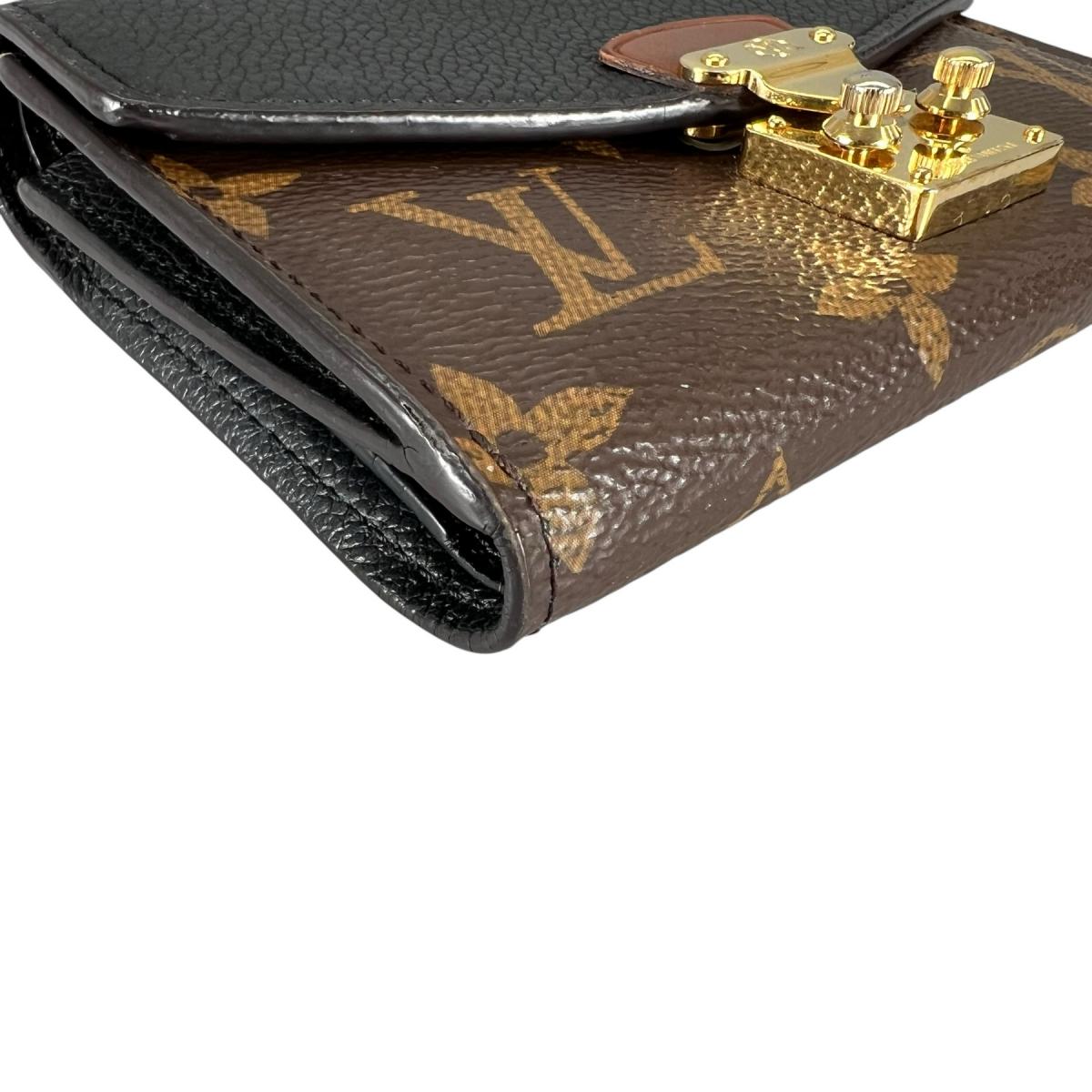 ルイヴィトン LOUIS VUITTON 二つ折り財布
 二つ折り財布 モノグラム ポルトフォイユ・パラス コンパクト モノグラムキャンバス M67479 ブラウン LV
 【SS】
 【中古】