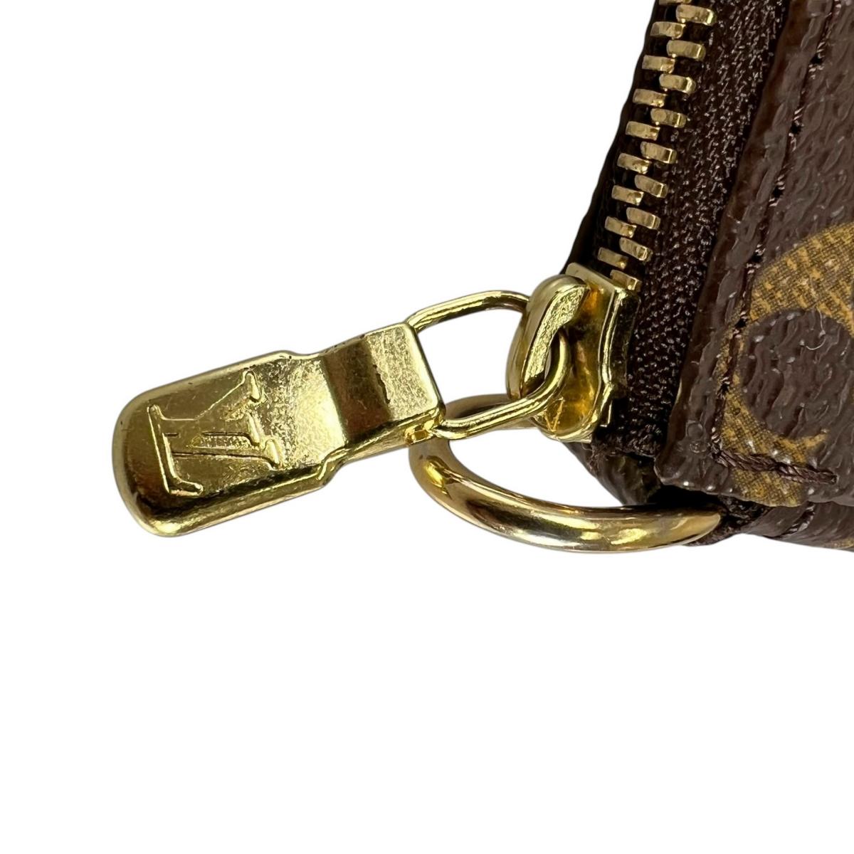 ルイヴィトン LOUIS VUITTON ハンドバッグ
 ポシェット モノグラム Pochette Accessoires モノグラムキャンバス M51980 ブラウン LV
 【SS】
 【中古】