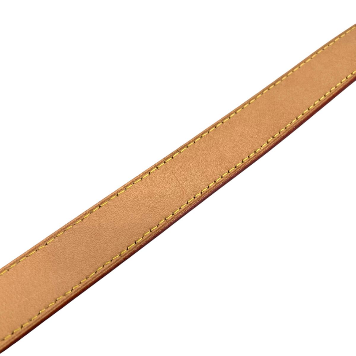 ルイヴィトン LOUIS VUITTON ショルダーストラップ
 ショルダーストラップ ヌメ革 バンドリエール ヌメ革 J00109 ベージュ LV
 【SS】
 【中古】