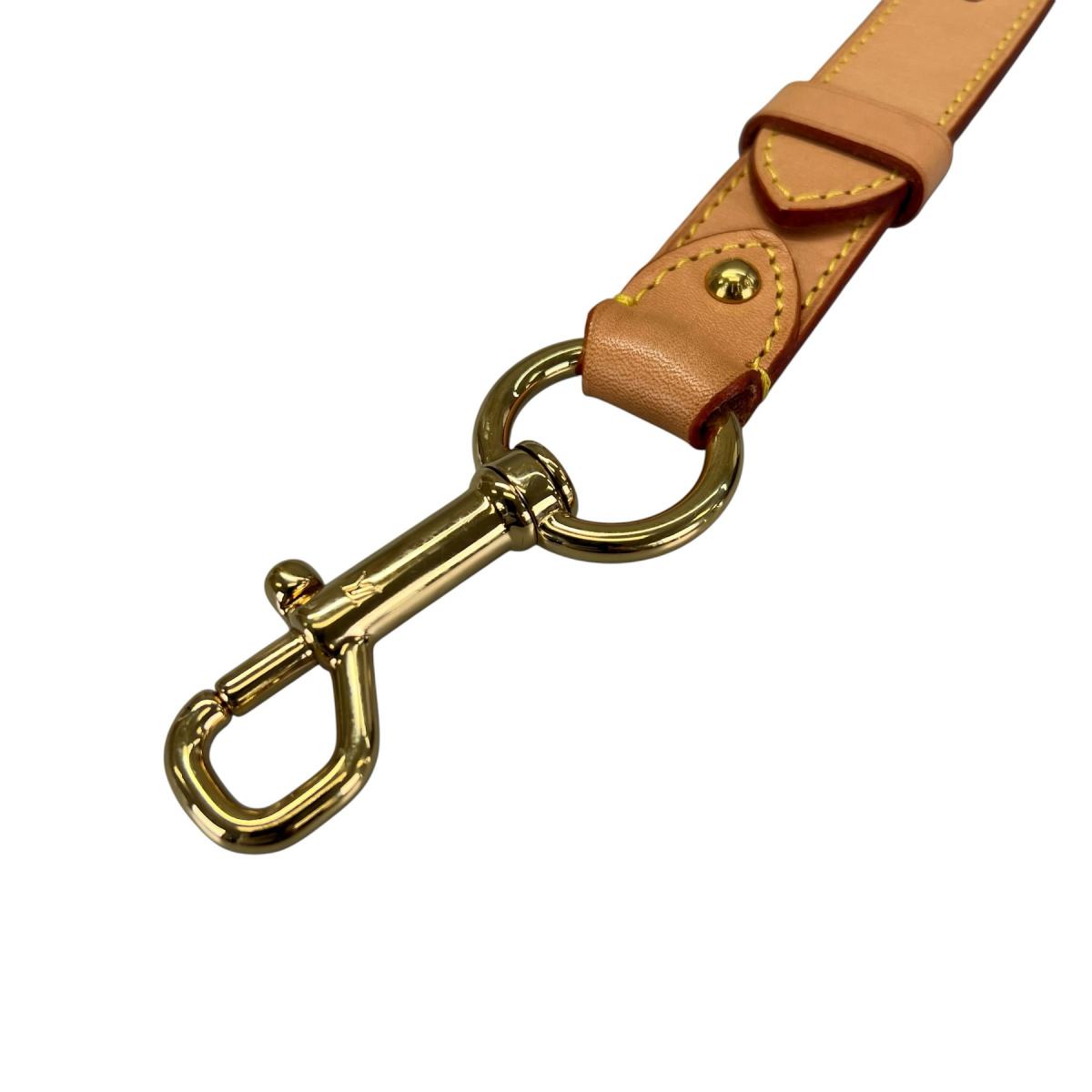 ルイヴィトン LOUIS VUITTON ショルダーストラップ
 ショルダーストラップ ヌメ革 バンドリエール ヌメ革 J00109 ベージュ LV
 【SS】
 【中古】