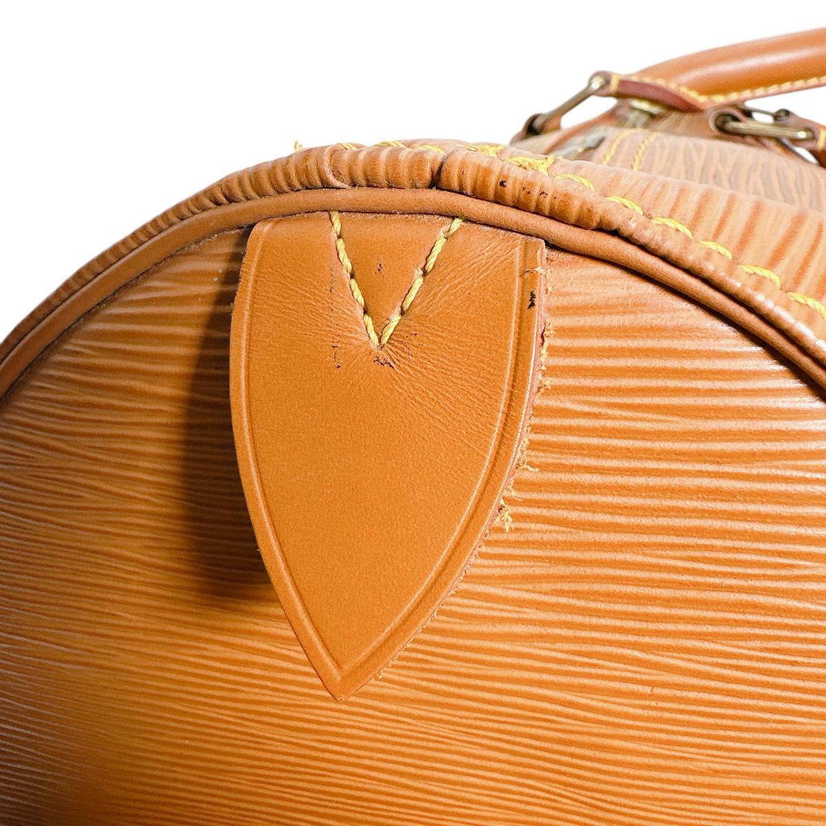 ルイヴィトン LOUIS VUITTON ボストンバッグ
 旅行かばん エピ キーポル55 エピレザー M42958 ジパングゴールド LV
 【SS】
 【中古】