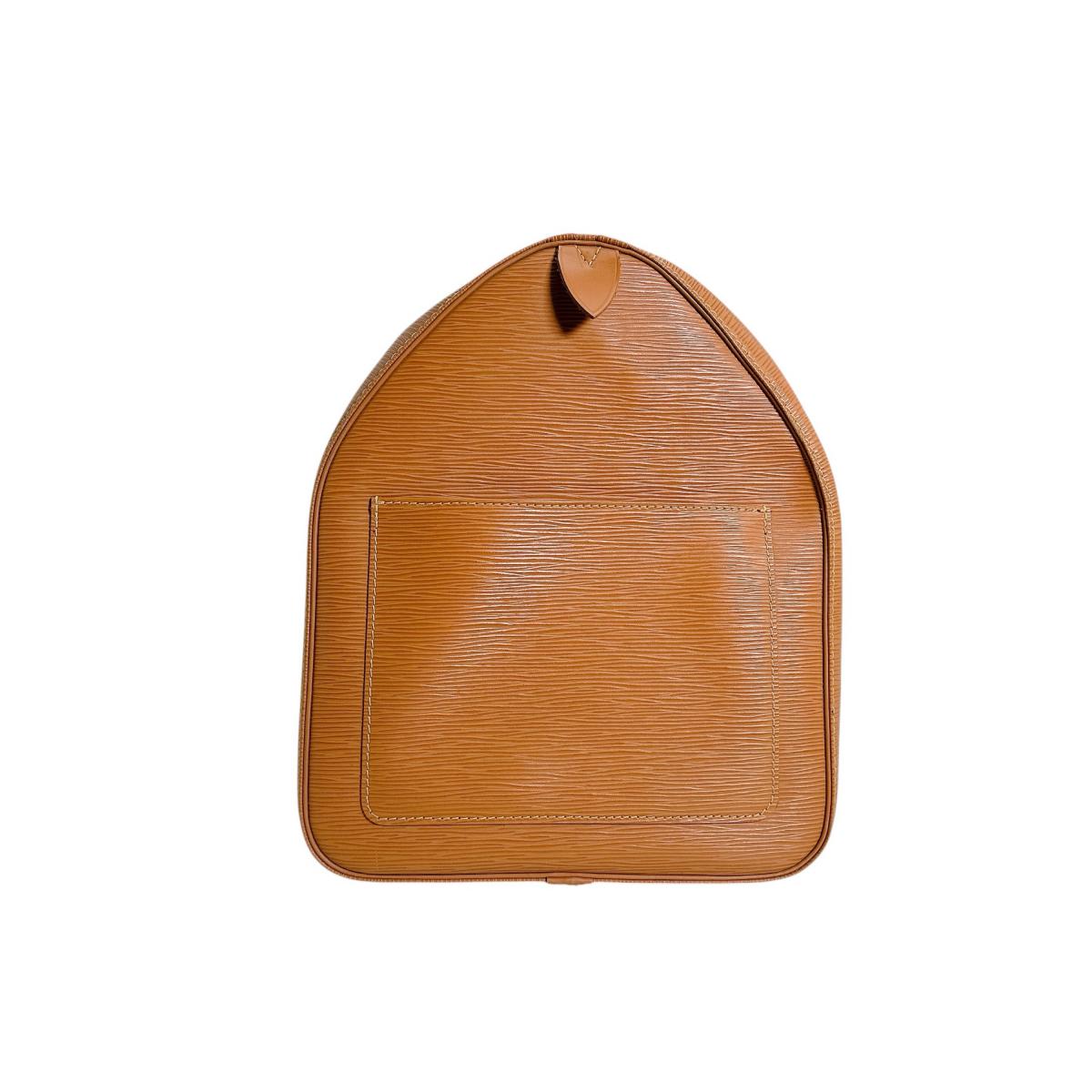 ルイヴィトン LOUIS VUITTON ボストンバッグ
 旅行かばん エピ キーポル55 エピレザー M42958 ジパングゴールド LV
 【SS】
 【中古】