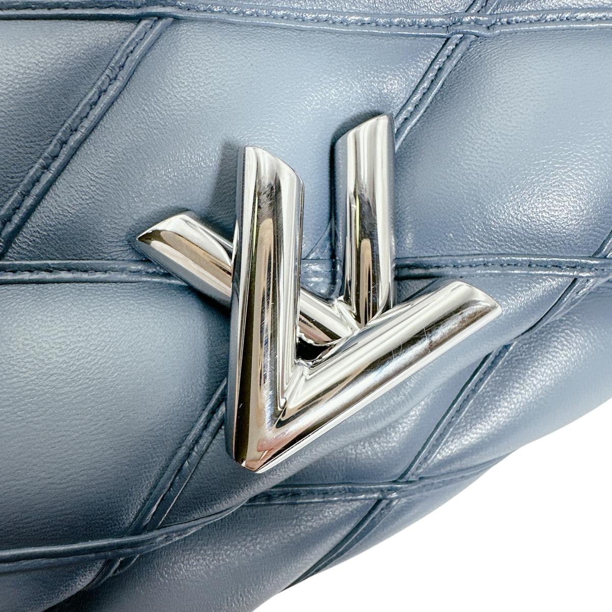ルイヴィトン LOUIS VUITTON ハンドバッグ
 2wayバッグ マルタージュ GO-14PM ラムスキン M12434 デニムブルー LV
 【中古】