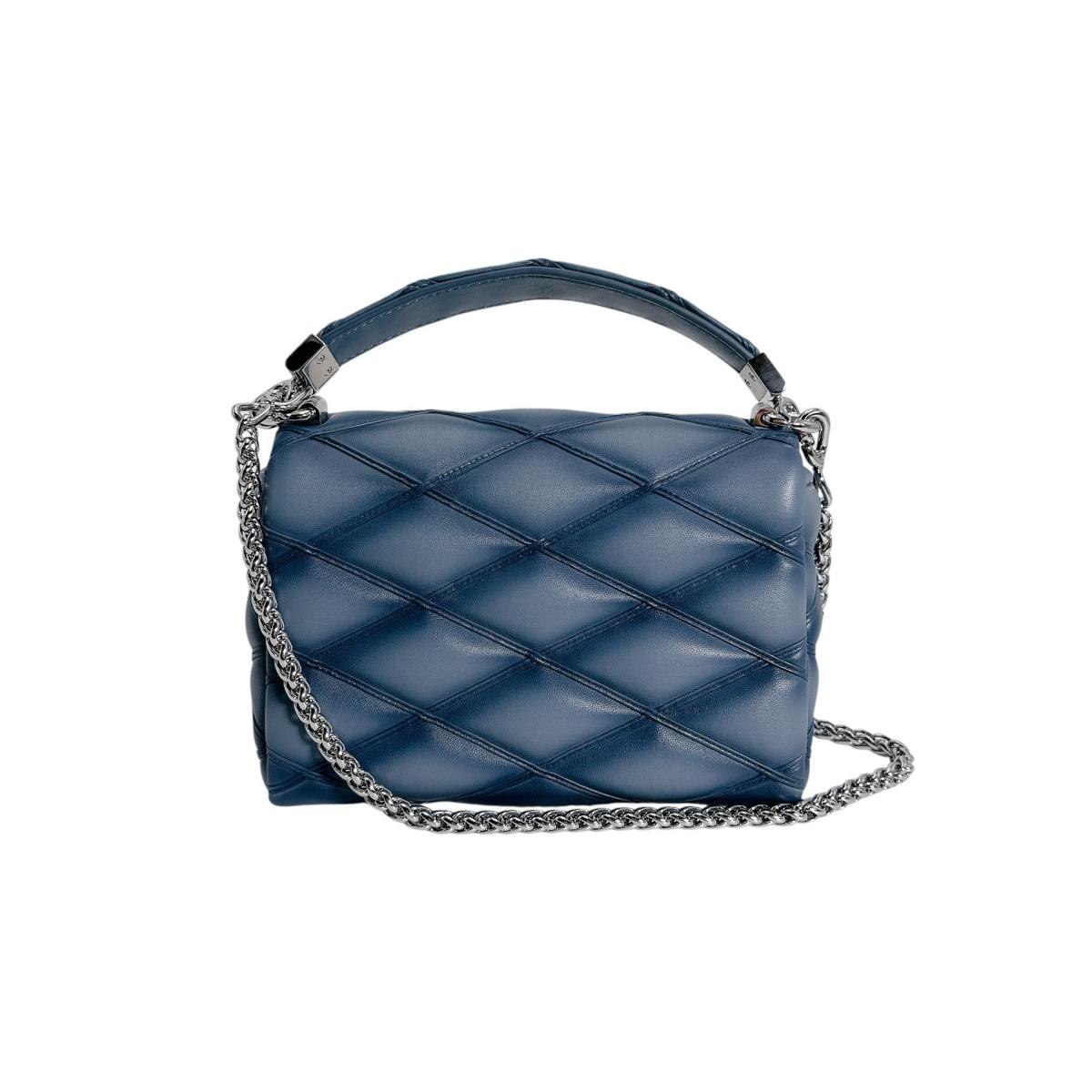 ルイヴィトン LOUIS VUITTON ハンドバッグ
 2wayバッグ マルタージュ GO-14PM ラムスキン M12434 デニムブルー LV
 【中古】