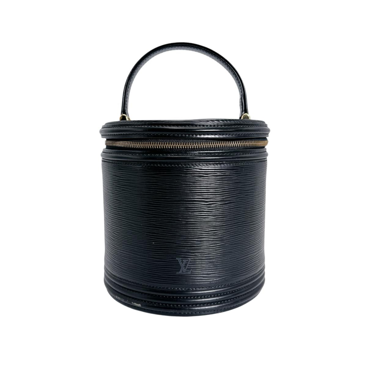 ルイヴィトン LOUIS VUITTON ハンドバッグ
 ハンドバッグ エピ カンヌ エピレザー M48032 ブラック LV
 【SS】
 【中古】