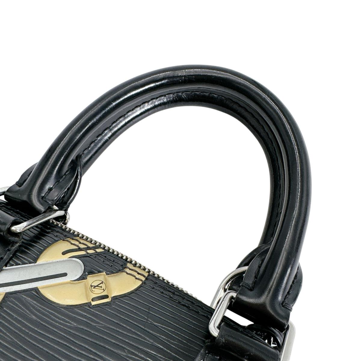 ルイヴィトン LOUIS VUITTON ショルダーバッグ
 チェーン柄 エピ アルマBB エピレザー M42482 ノワール LV
 【SS】
 【中古】