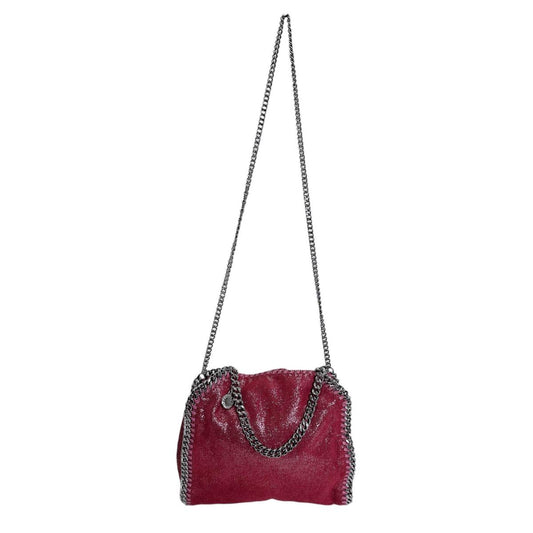 ステラマッカートニー Stella McCartney ショルダーバッグ
 斜めがけ ミニトートバッグ ファラベラ 371223 W9056 ピンク 【SS】
 【中古】